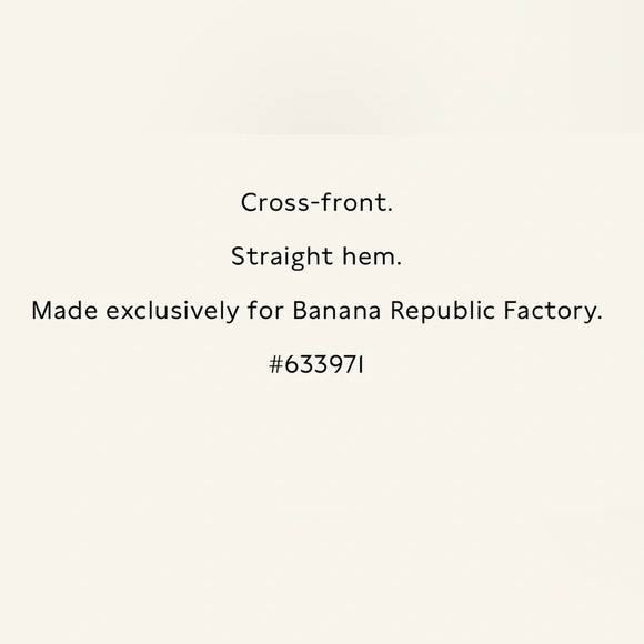 Banana Republic Ribbed Cross-Front Tank - Picture 5 of 6